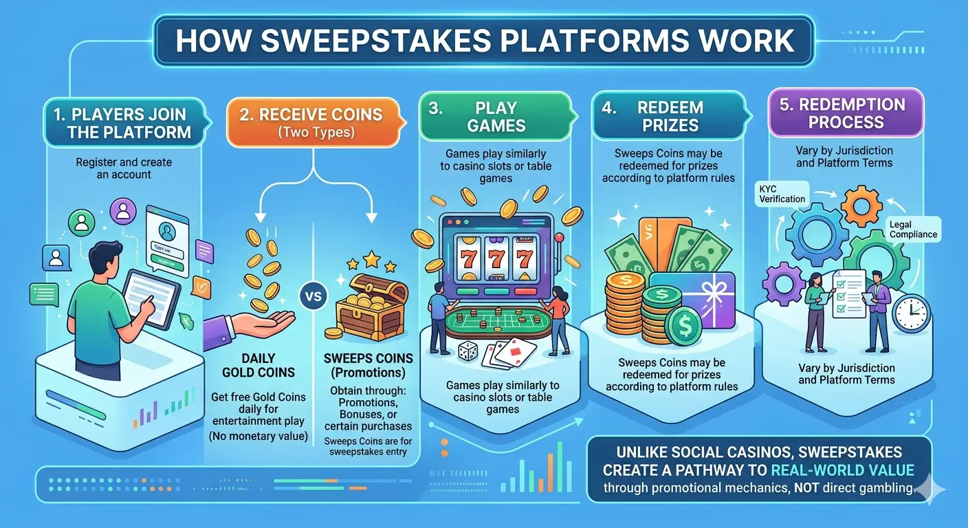 how sweetstake platform works